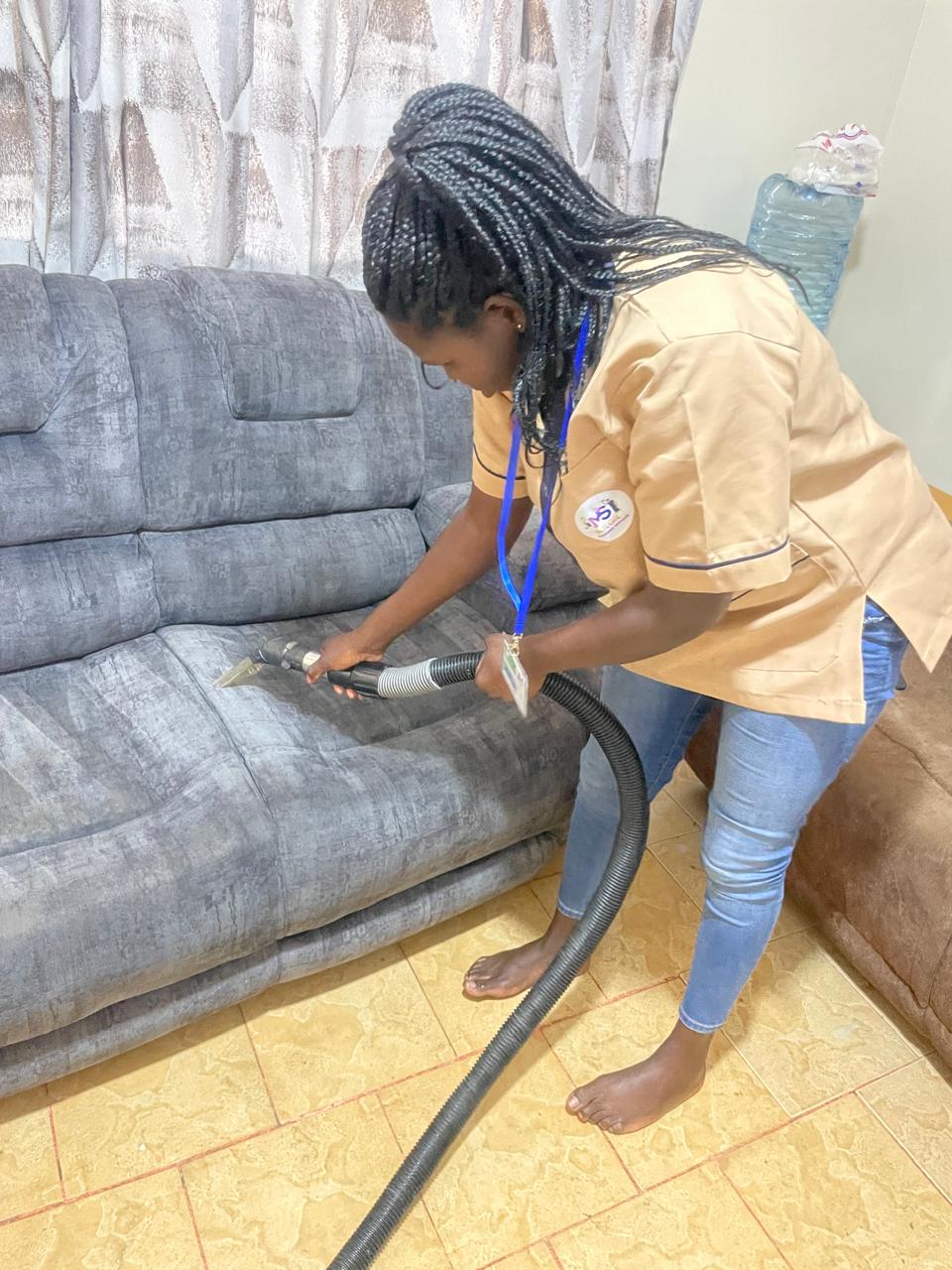 Before Sofa Cleaning